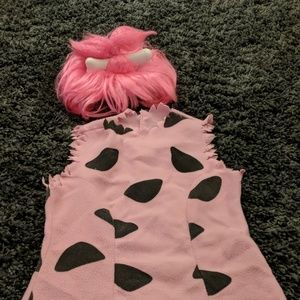 Adult pebbles Halloween costume (Flintstones)